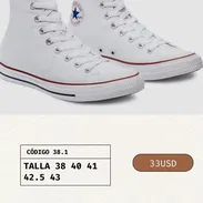 Nuevamente los tenis Converse corte alto😊 - Img 57677314