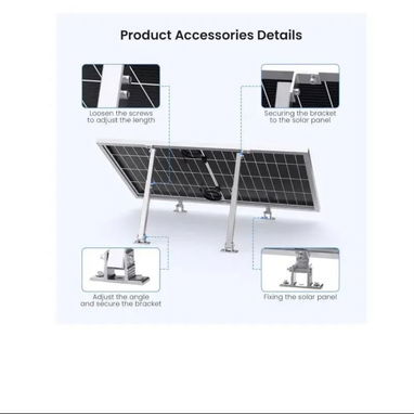 Bases ajustables originales para montar paneles solares - 2/4