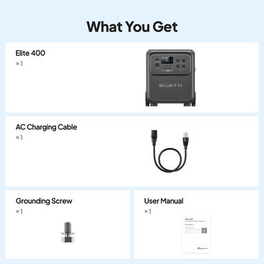 BLUETTI ELITE 400 3840WH 2600W LIFEP04 – ESTACIÓN DE ENERGÍA PARA APAGONES – ENVÍO GRATIS HABANA + GARANTÍA - 7/7