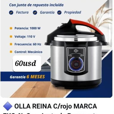 Ollas reina de 6lt marca Eón y eko garantía 6 meses - 2/2