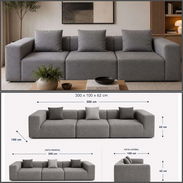 Sofa Comprimido o sellado al vacio (lyn) - Img 55848089