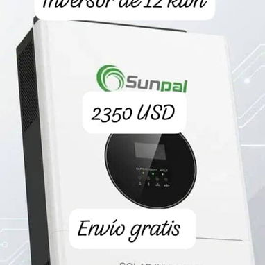 El mejor Kit MUST de inversor de 10 kwh con batería LiFePO4 de 10 kwh - 6/7