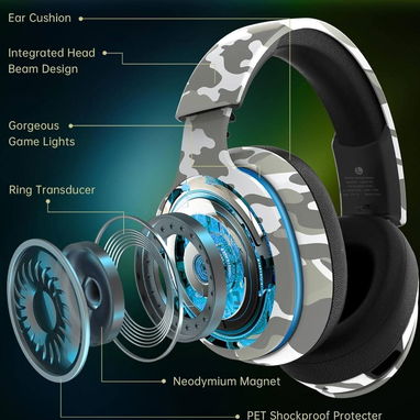 Audífonos Gamers Inalámbricos - Img 118789270