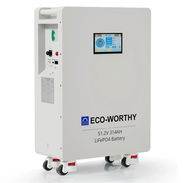 GANGA🔋 Batería 16KW ⚡ ECO-WORTHY LifePO4 48V 314Ah . Inteligente Bluetooth ✅ SELLADA - Img 58418087