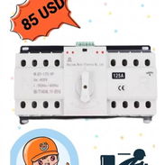 Interruptor de transferencia Automática 4P 125A 400V en 85USD - Img 56415481