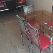 Juego de mesa de tubos de 6 sillas - Img 45414633
