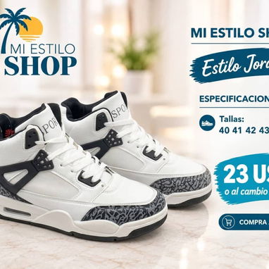 Tenis estilo converse y zapatos estilo jordan - 3/5
