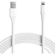 ⚡ Cable Lightning 3m AmazonBasics MFi, Carga Rápida, Súper Duradero 10,000 Flexiones 🔥 Envío Disponible + Garantía - Img 52769886