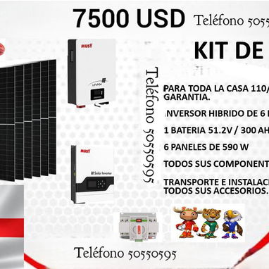 🔥🔥🔥LOS MEJORES PRECIOS EN KIT SOLARES PROFESIONALES CON"🔆YR Solar"  ✅El precio incluye el montaje y contrato con tod - Img 125575074