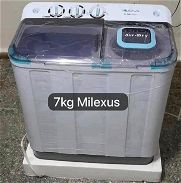 Lavadora Milexus de 7 Kg semiautomática - Img 45866862