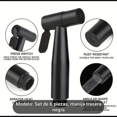 Pistola de ducha de mano - 4/9
