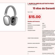 Auriculares Bluetooth P959 resistente al uso diario constante pro VPT#-0026 - Img 55424704