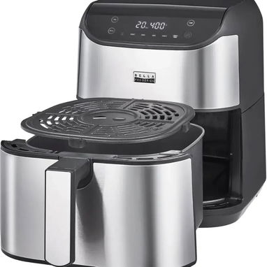 Freidora de Aire Bella PRO 6QT Acero Inoxidable con Pantalla Táctil - 2/2