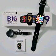 Relojes ⌚✨ inteligentes (Smart Watch) ⌚✨ ✅️Modelo T900 Pro Max L serie 9  última generación colores 🌈 negros ⚫ - Img 45472277