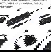 Adaptador Micro USB V8 a HDMI - Img 49341543