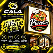 Rótulo luminoso para pizzería - Img 57335565