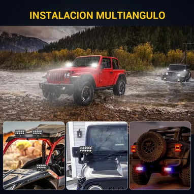NEBLINEROS FAROS LED 10 LUPA! 20 LUPA LA PAREJA - 2/3