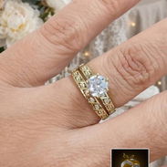 Anillos de compromisos originales 10k con garantía de por vida del oro que vendemos - Img 55647973