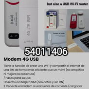 !! New Modem 4G USB Tiene la función de crear una WiFi y compartir el internet de una SIM!!! - Img 45490740
