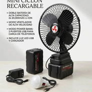 Ventiladores Recargables mini ciclon - Img 56706658