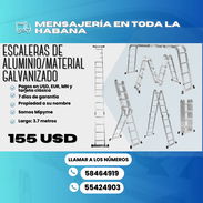 📢 ESCALERA MULTIUSO 3.7M (3 EN 1) CON BASE 2402001 🔴 3.7 METROS 💲150 USD - Img 53596885
