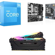 KIT PC Nuevo 🤩i3-12100 +Asus Prime B760M-A D4-CSM +Corsair 16GB (2x8GB) 🆕0km - Img 56771204