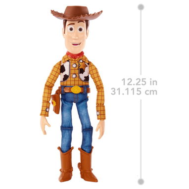 Mattel Disney Pixar Toy Story Roundup Fun Woody (32 cm) - 3/7