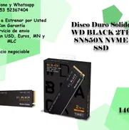Disco Duro Solido WD BLACK 2TB SN850X NVME SSD - Img 49783472