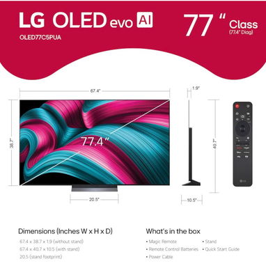 🚨🔥TV EXCLUSIVO EN CUBA POR PRIMERA VEZ 🔥🚨💖 LG OLED EVO AI C5 77" 💖54389456 - 2/5