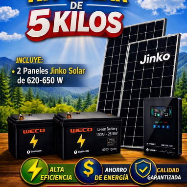 Kit solar, tenemos varias ofertas somos de Pinar del Rio. Precio en las fotos - 5/6