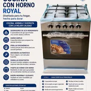*Cocina de horno Royal de 24 pulgadas* *Con magneto y luz en el horno* - Precio 245 USD Garantía 7 días - Img 55650121