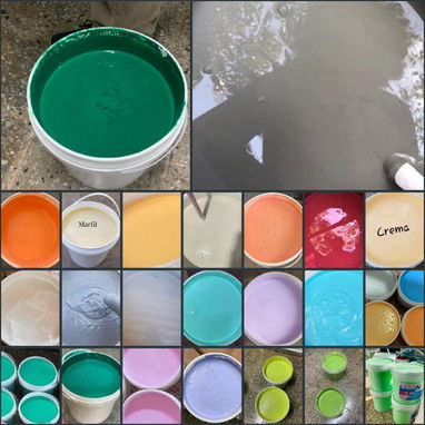 Pintura vinil blanco y todos los colores - 2/2