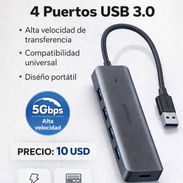 HUB USB 3.0 UGREEN-4 PUERTOS - Img 56494600