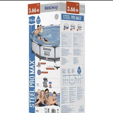 Piscina redonda de tubos « Bestway » 3.66 m * 76 cm - Img 121996216