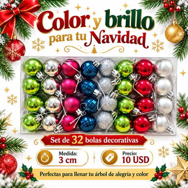 Arbolito de navidad y accesorios, precio en fotos - 3/10