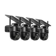 Cámaras de seguridad 2K inalámbricas para exteriores, cámaras PTZ de 360° para seguridad del hogar con panel solar - Img 56488460