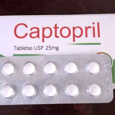⚕️- Captopril 25mg, 1 Tira de 10 Tableta -⚕️ - Img 97754549
