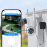 Sistema de Cámaras de Seguridad Hiseeu WiFi Pro 5G/2.4G – Cámaras Dual Lens PTZ 360° - Img 56709400
