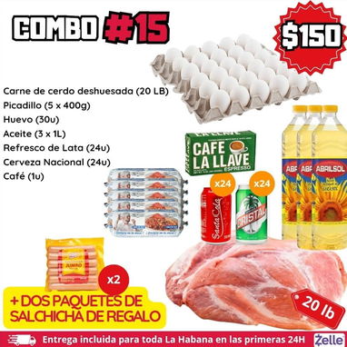 combos Habana Puedes pagar ✔ CUP al toque ✔ Efectivo ✔ Transferencia ✔ Euro ✔ USD ✔ Bizum PayPal Zelle - 5/10