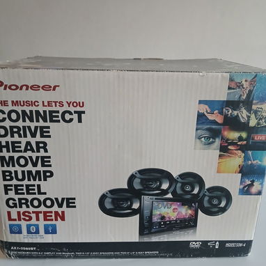 Reproductora Pioneer tactil con cuatro bocinas Pioneer, todo en su caja, interesados llamar o escribir al 5 3380315 Prec - Img 122830122