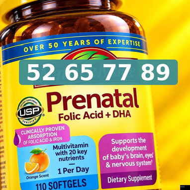 Prenatales con DHA - 3/3