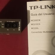 Convertidor de fibra óptica TP link MC 200 CM - Img 58197753