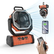 Ventilador recargable f6 de 20MIL mah, nuevos. - Img 55342662