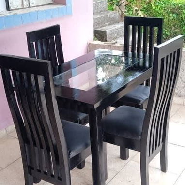 Comedores de madera pintados de Negro ⚫️ - Img 108767841