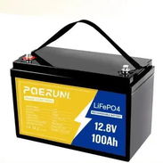 POERUNI 100Ah 12V Lithium LiFePO4 - Img 58395545