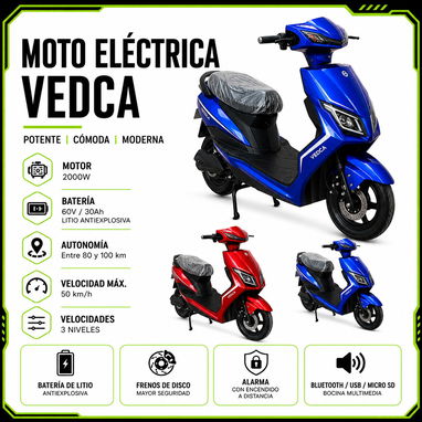 MOTO VEDCA Eléctrica - Img 121754775