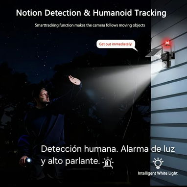 Cámara de seguridad de 2 lentes Solar. - Img 125120724