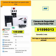 MV-622-Cámara de Seguridad con Panel Solar P3H....110....51596013....MENSAJERIA COSTO ADICIONAL - Img 55788409