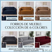 Mostaza, rojo vino, gris oscuro , azul, café claro, café oscuro⭕ - Img 56635719