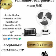 Ventilador recargable de mesa JMD - Img 54782594
